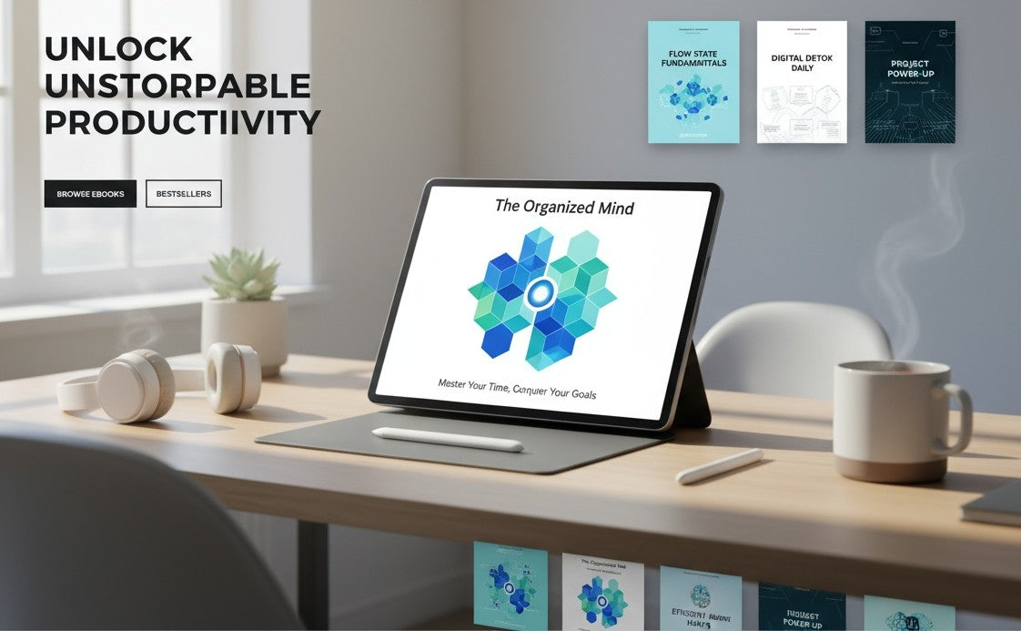 Productivity Ebooks | Focus Better & Achieve More